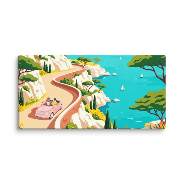 Scenic Coastal Drive | Art Print