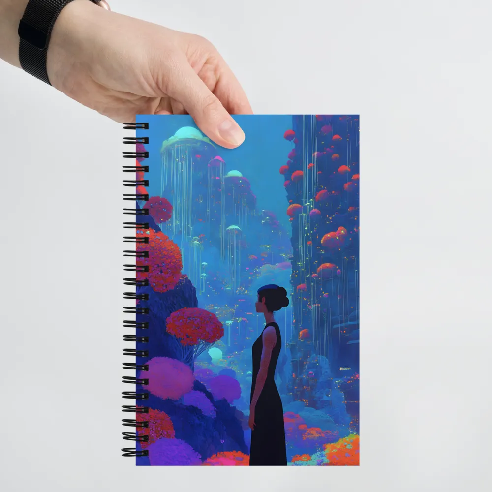 Gaze into the Future 
 Spiral Notebook | 140 pages