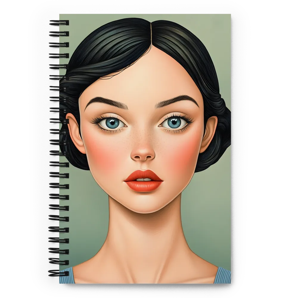 Gaze of Serenity 
 Spiral Notebook | 140 pages