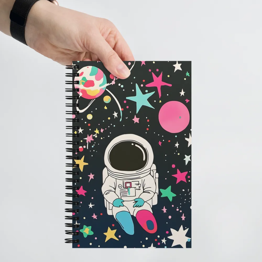 Cosmic Float 
 Spiral Notebook | 140 pages
