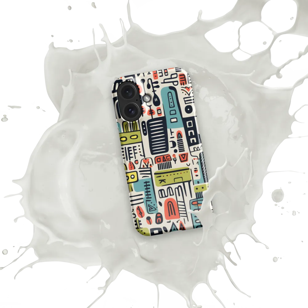Urban Abstract Circuitry 
 iPhone 15 Pro Max | MagSafe® Tough Case