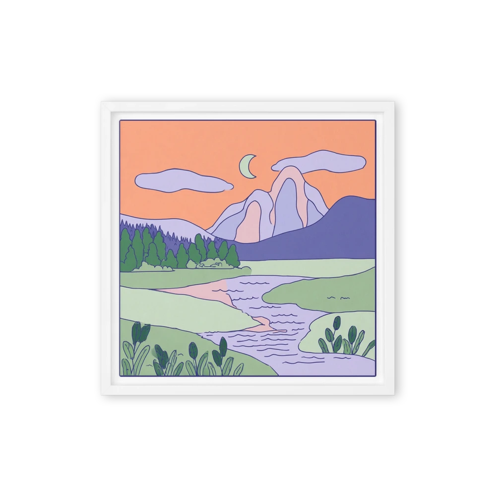 Twilight Valley | Art Print