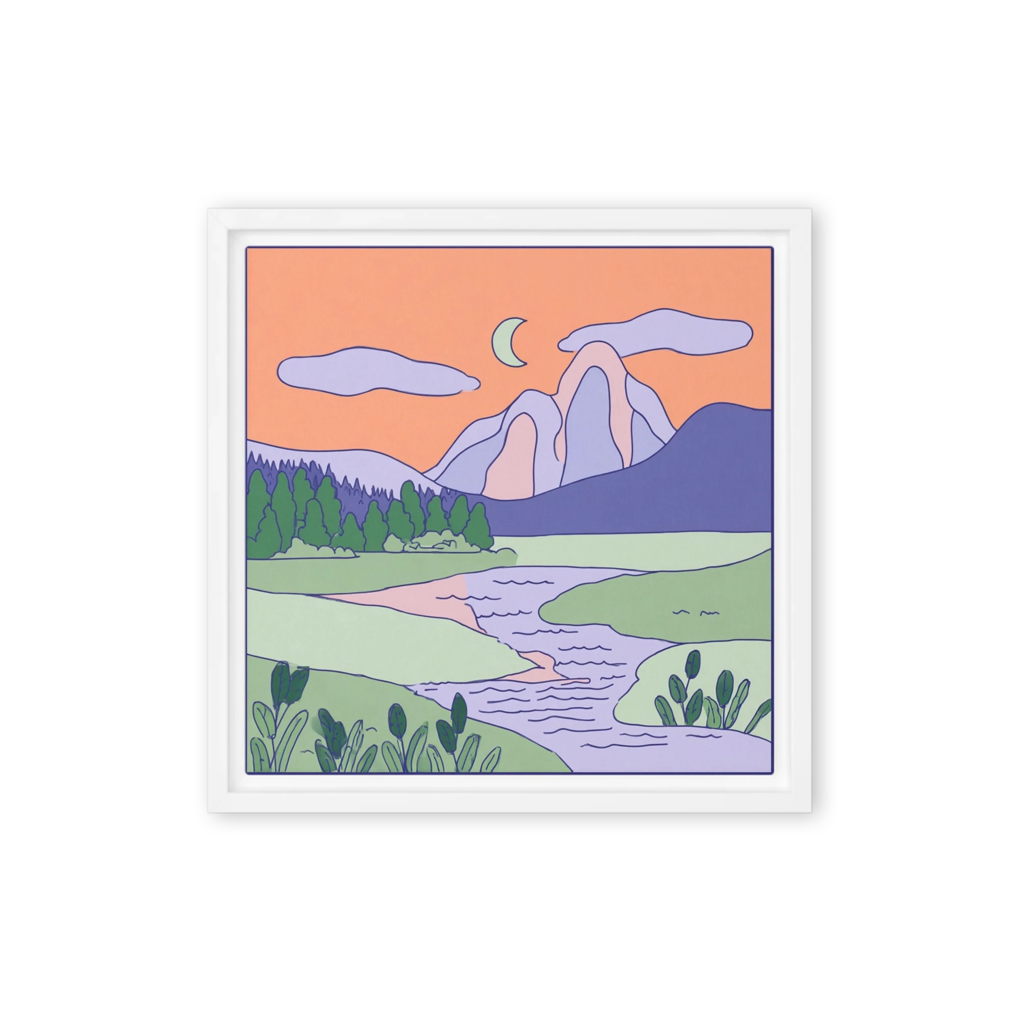 Twilight Valley | Art Print