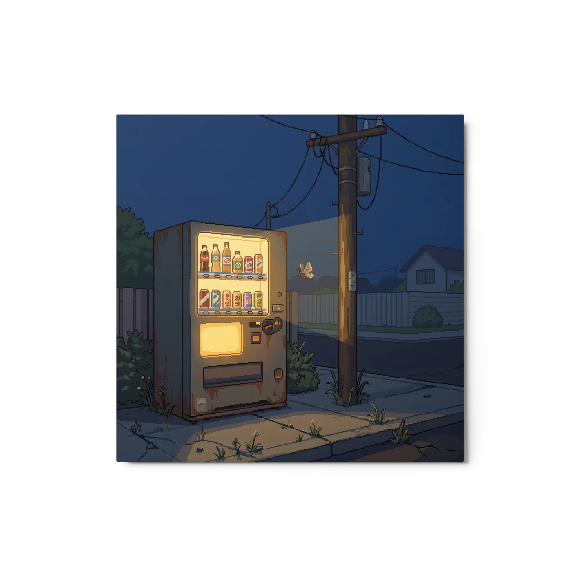 Retro Cel Realism Wall Art — Vivid Memories