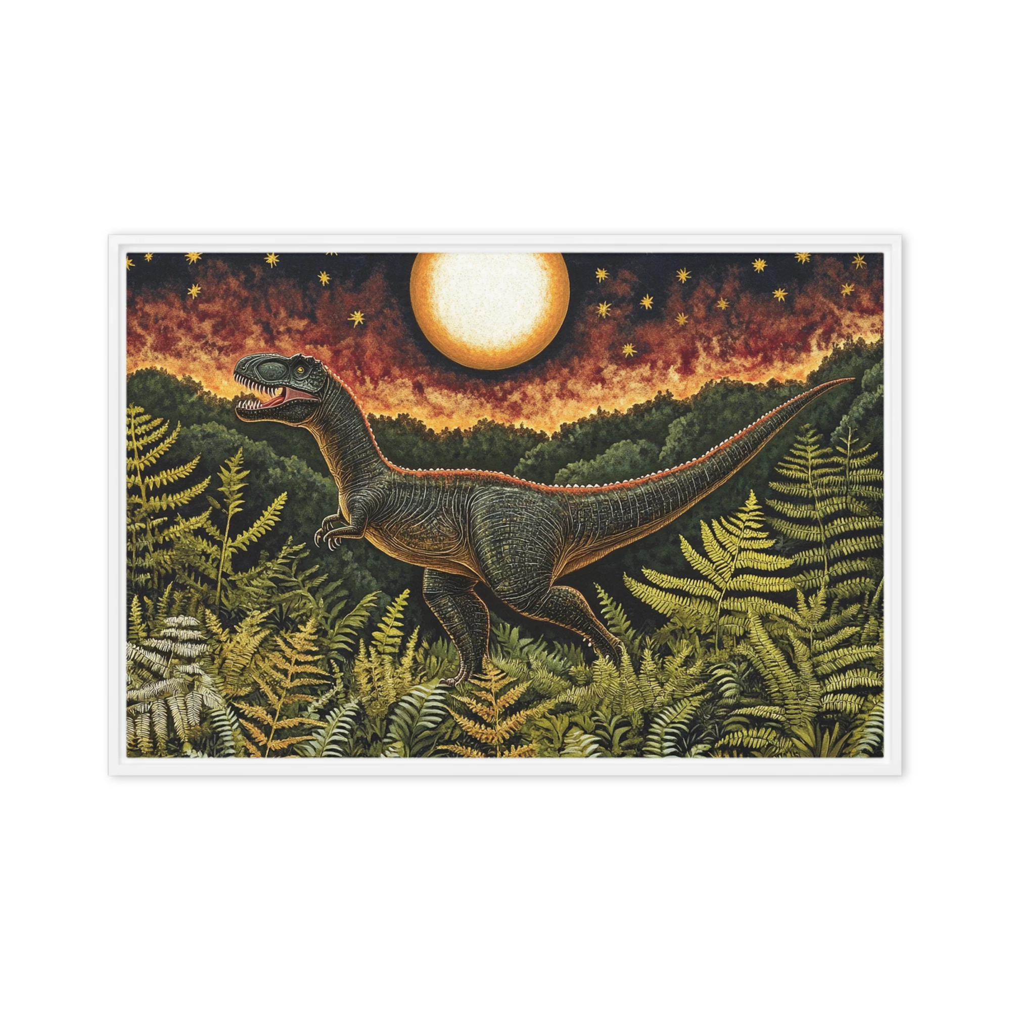 Prehistoric Moonrise | Art Print