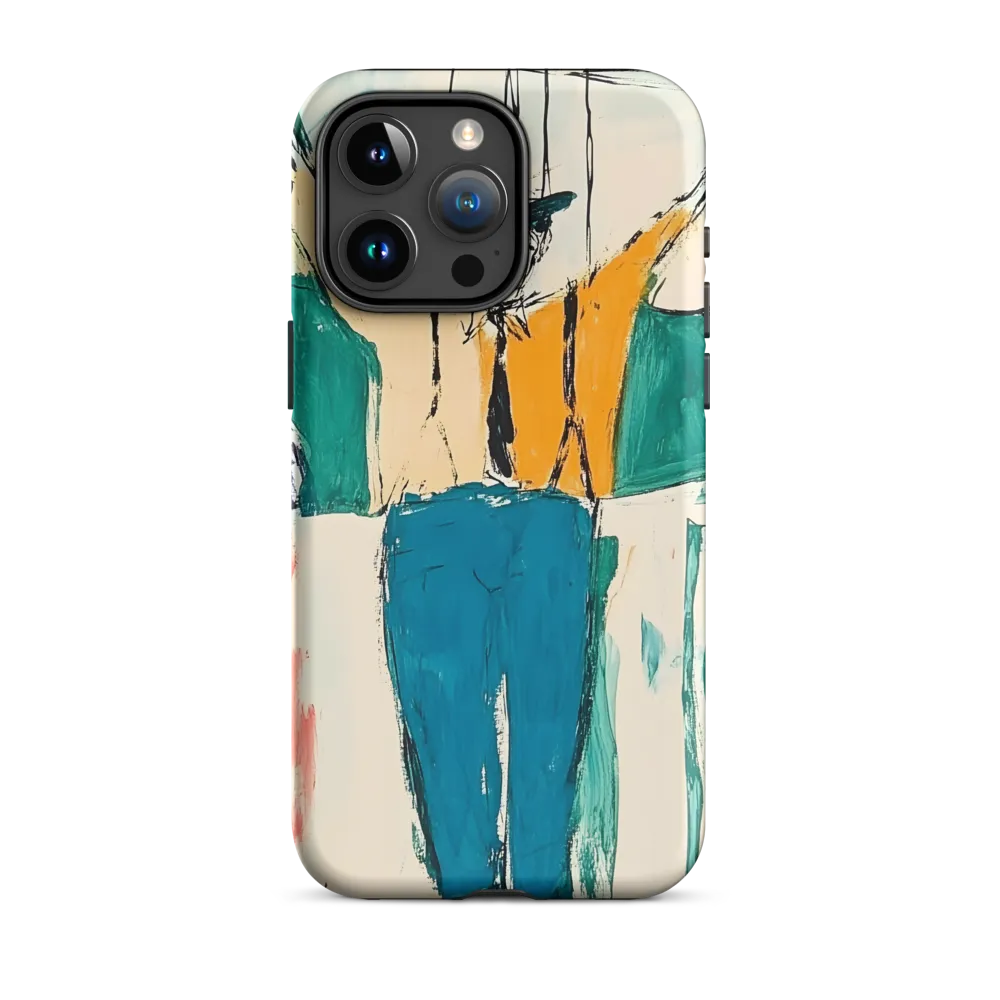 Abstract Puppet Figure Art | Phone Case