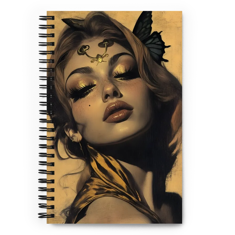 Gilded Reverie 
 Spiral Notebook | 140 pages