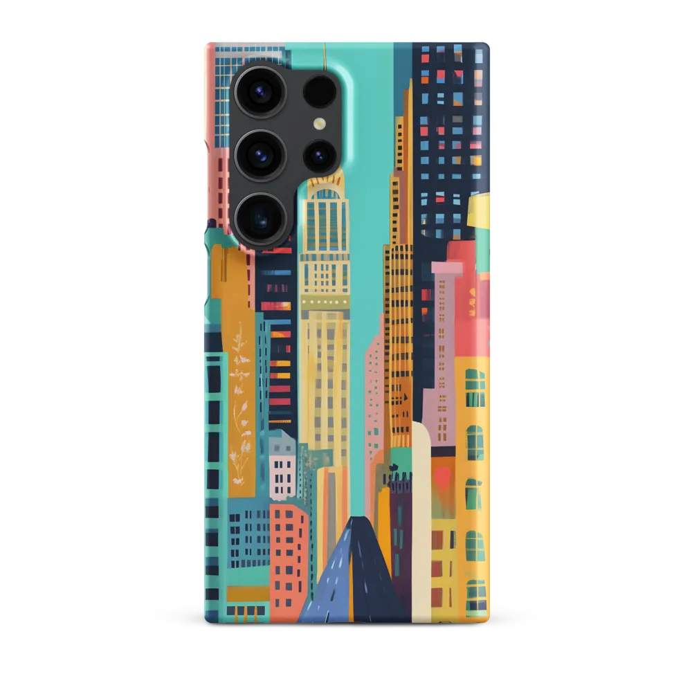Colorful Cityscape Art | Phone Case