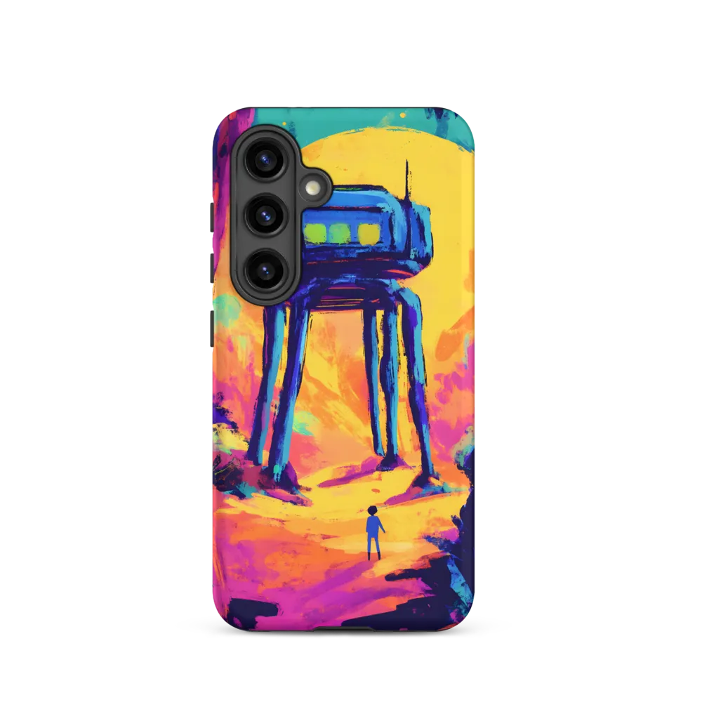 Surreal Alien Structure in Forest | Phone Case