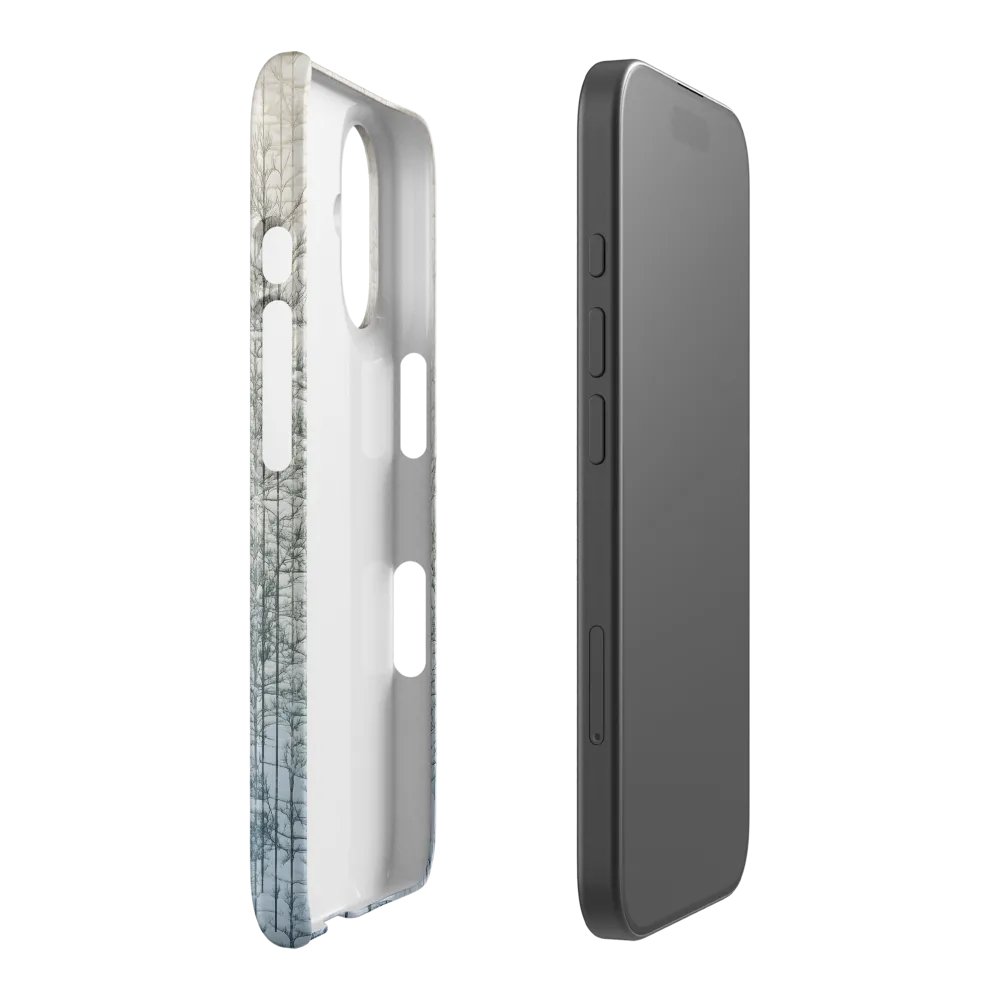 Winter's Abstract Canopy 
 iPhone 13 Mini | Snap Case