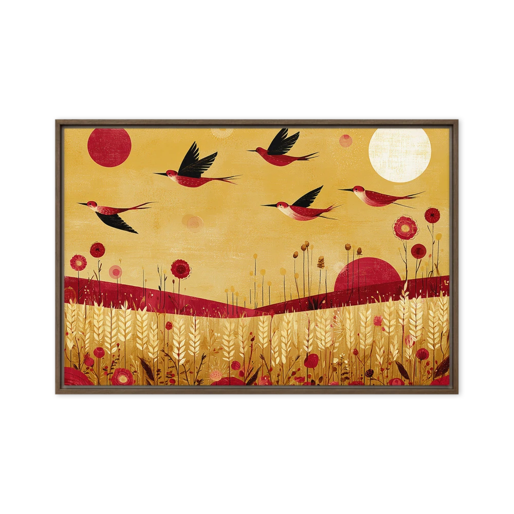 Golden Harvest Flight | Art Print