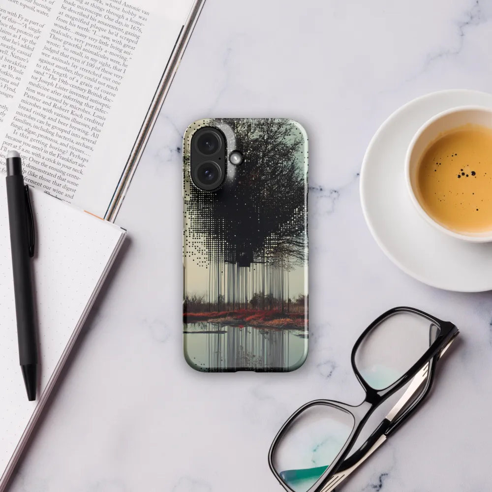 Digital Nature Reflection 
 iPhone 16 Pro Max | Tough Case