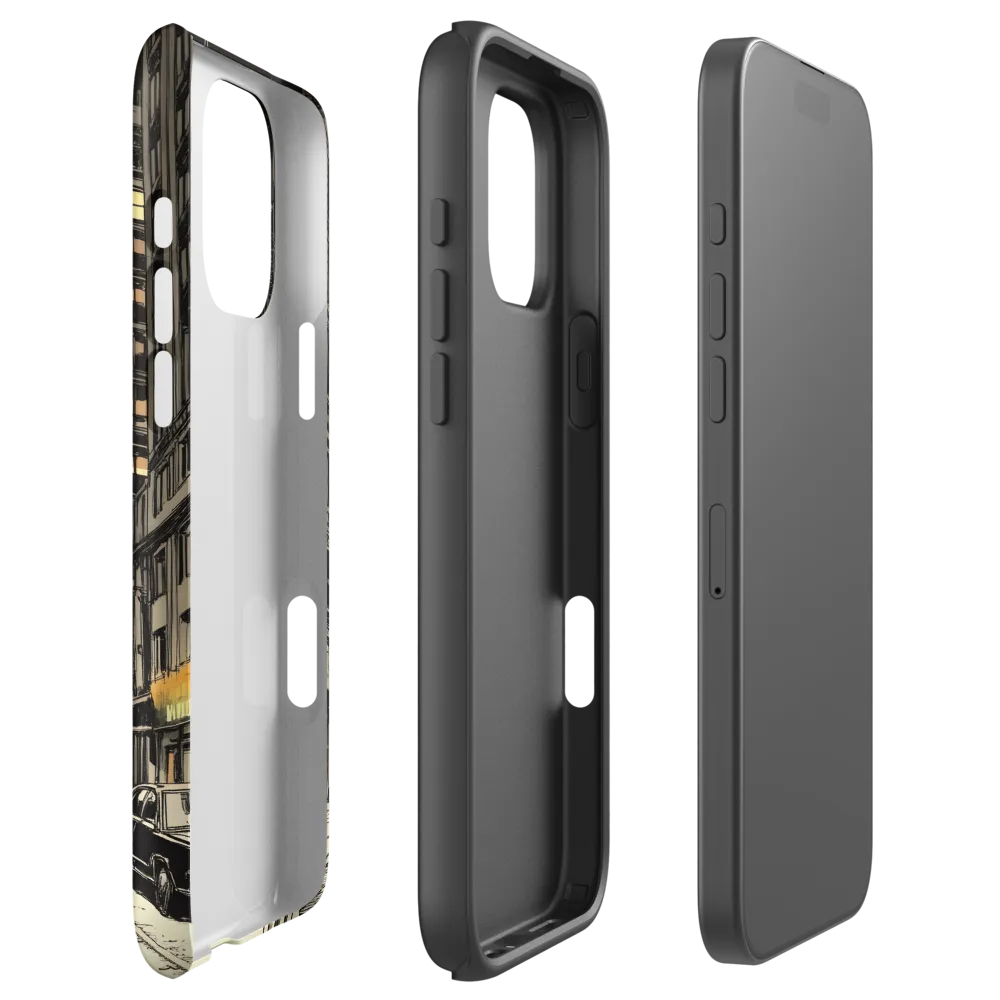 Midnight Avenue Skyscraper | Phone Case