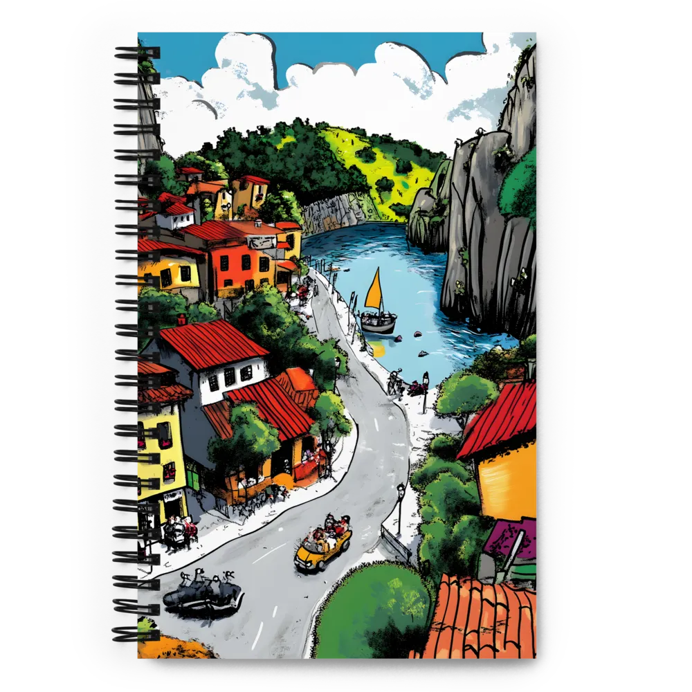 Coastal Roadsides 
 Spiral Notebook | 140 pages