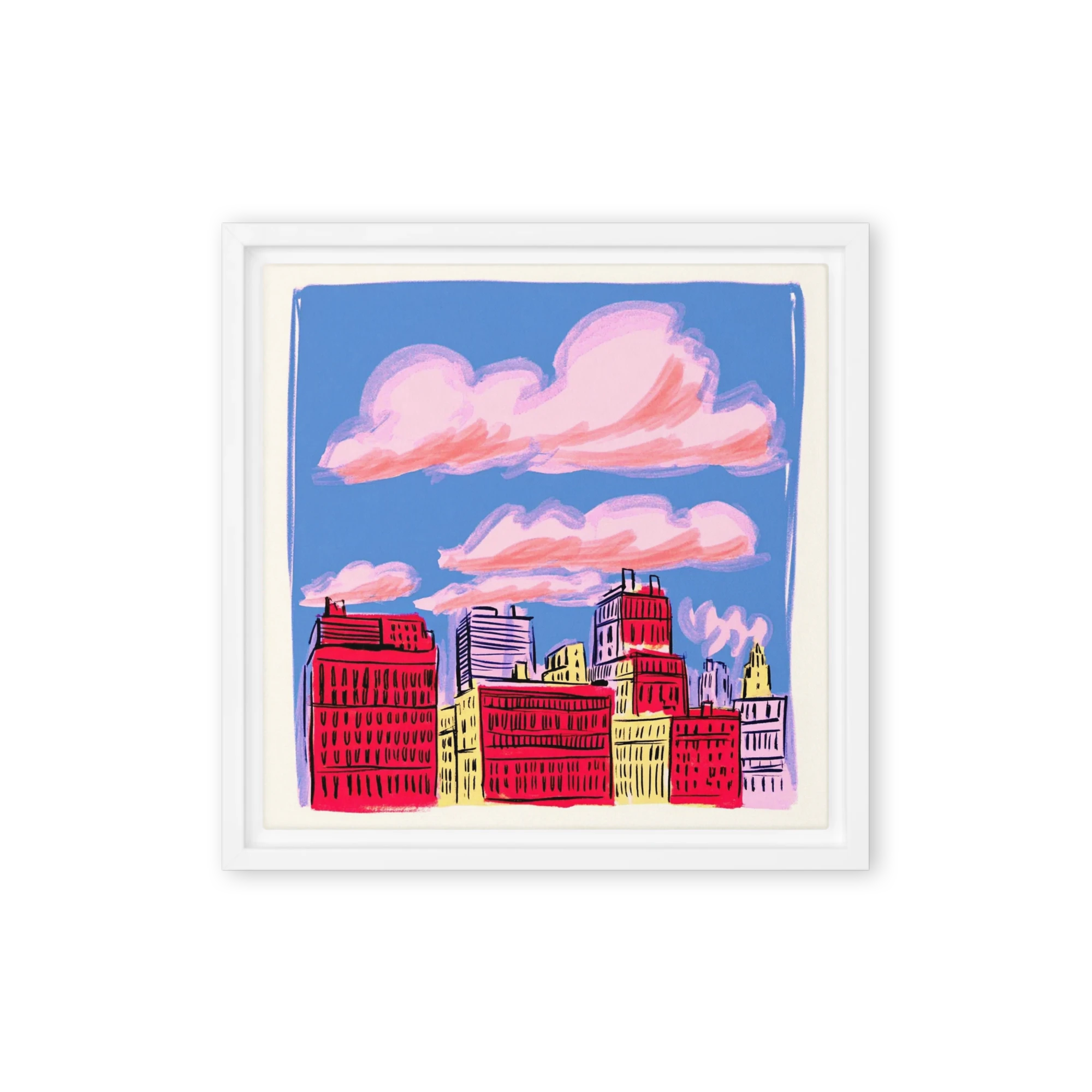 Pink Cloud Skyline