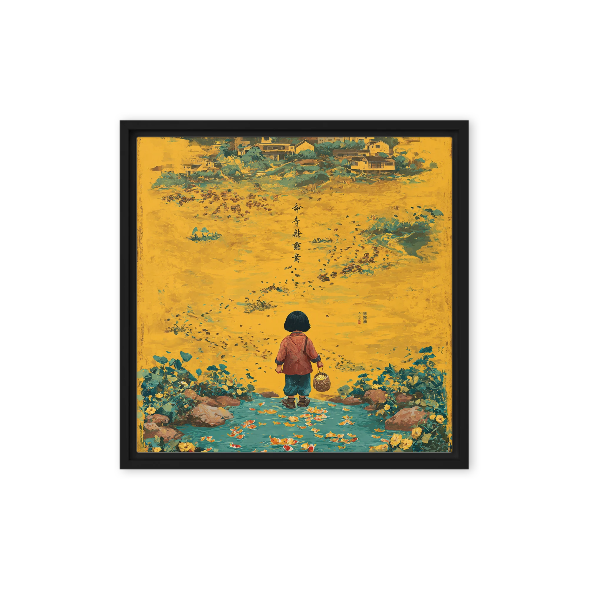 Journey to the Village | Art Print