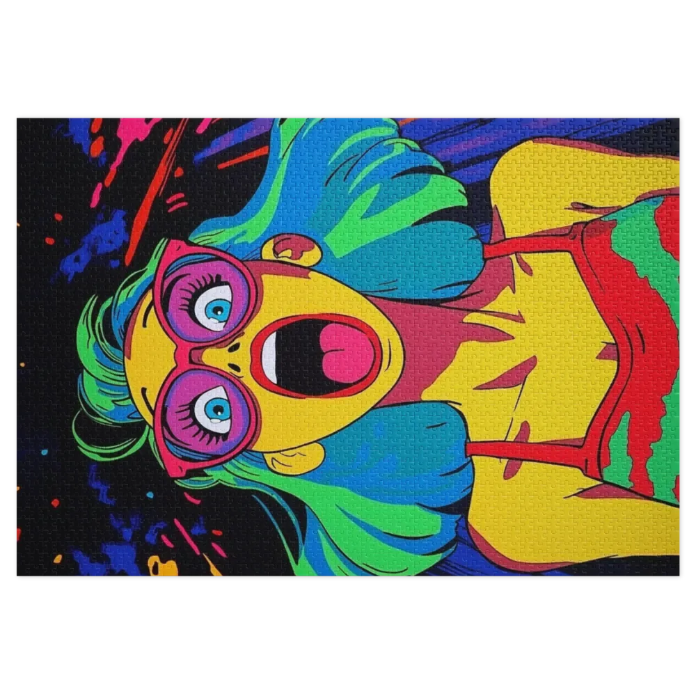 Electric Scream 
 Jigsaw Puzzle in Tin Box