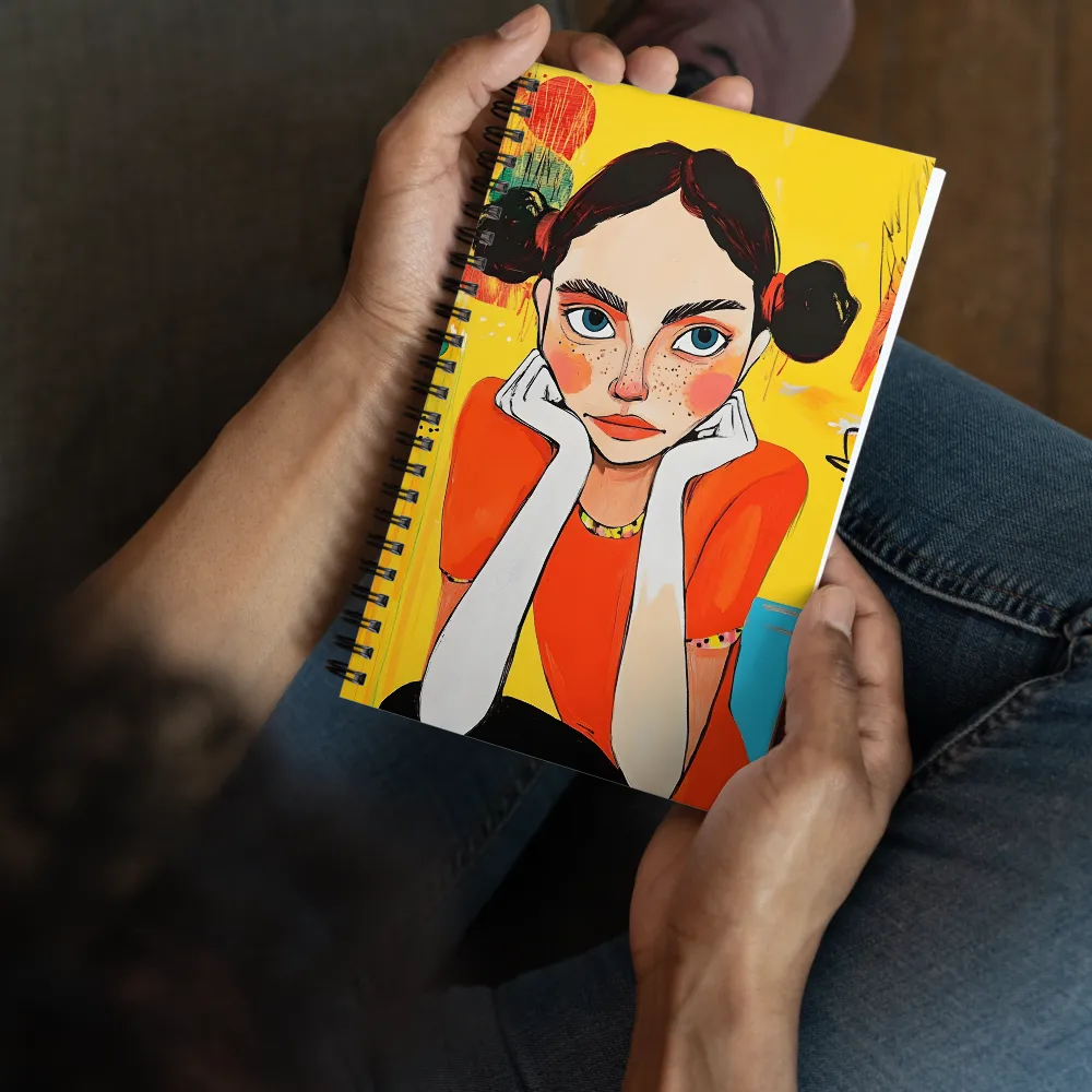 The Freckled Gaze 
 Spiral Notebook | 140 pages