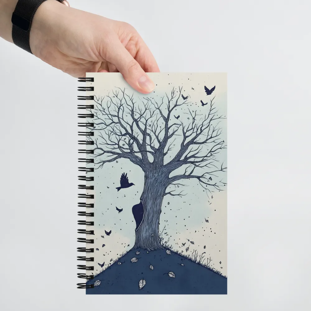 Whispers of Winter 
 Spiral Notebook | 140 pages
