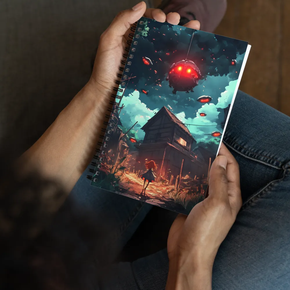Crimson Invasion 
 Spiral Notebook | 140 pages