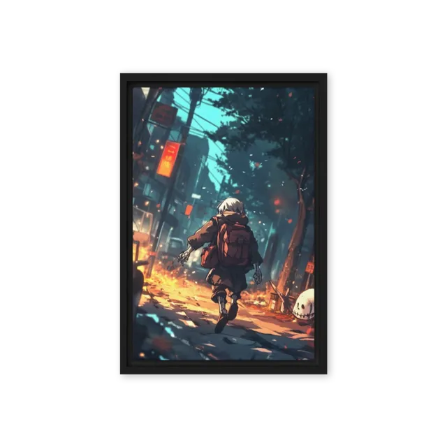 Emberlit Urban Trek | Art Print
