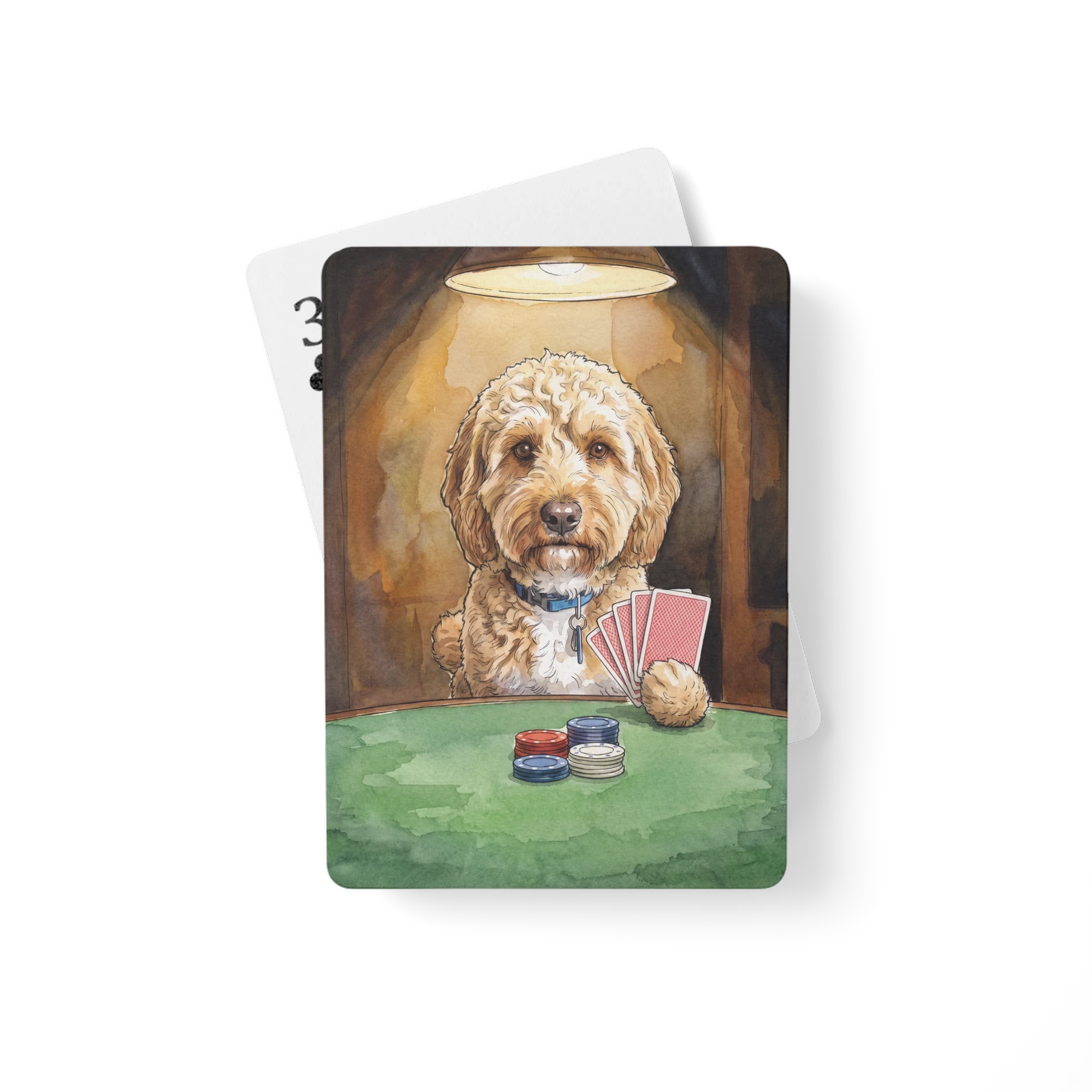 Poker Night — Ink & Wash — Playing Cards