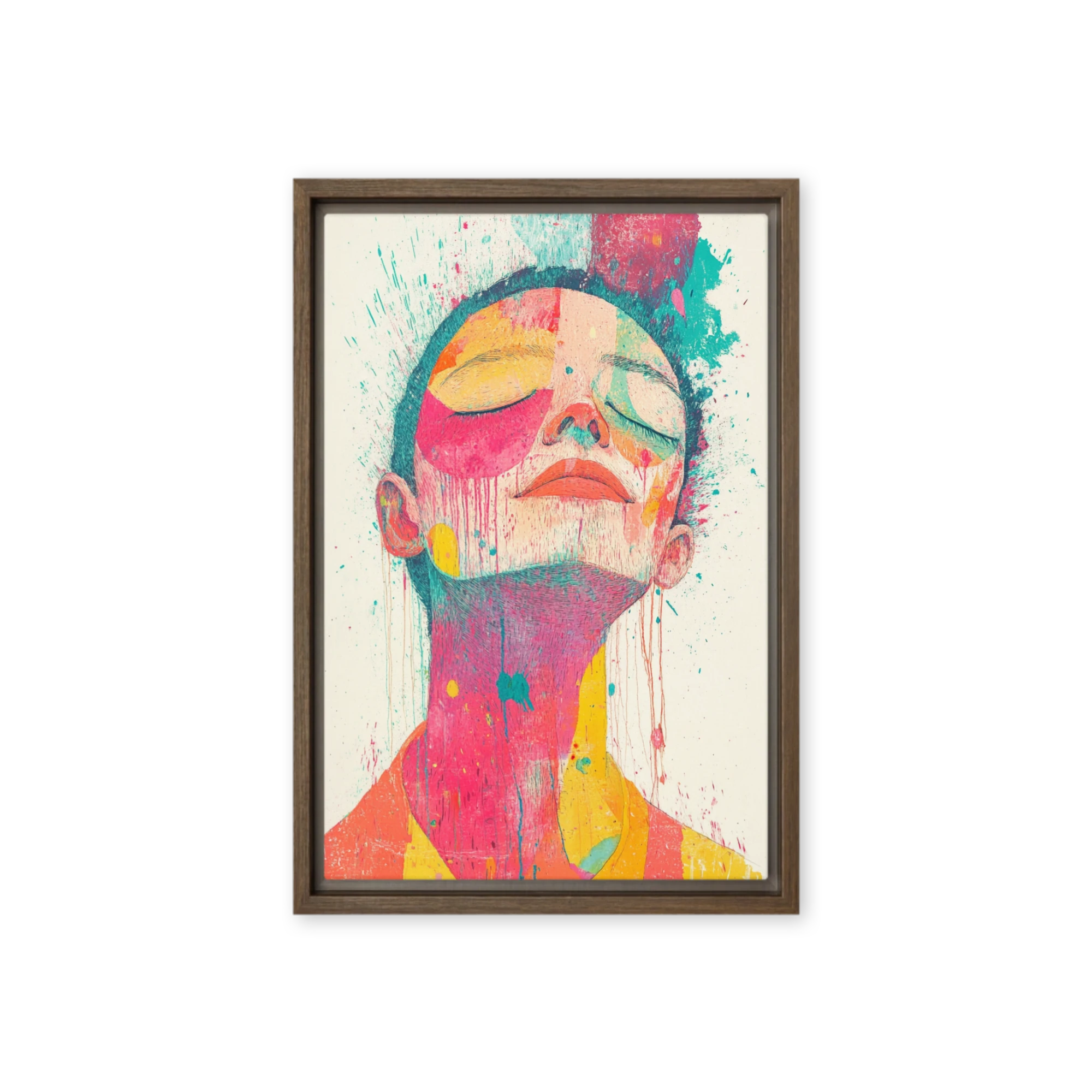 Serenity in Splatter | Art Print
