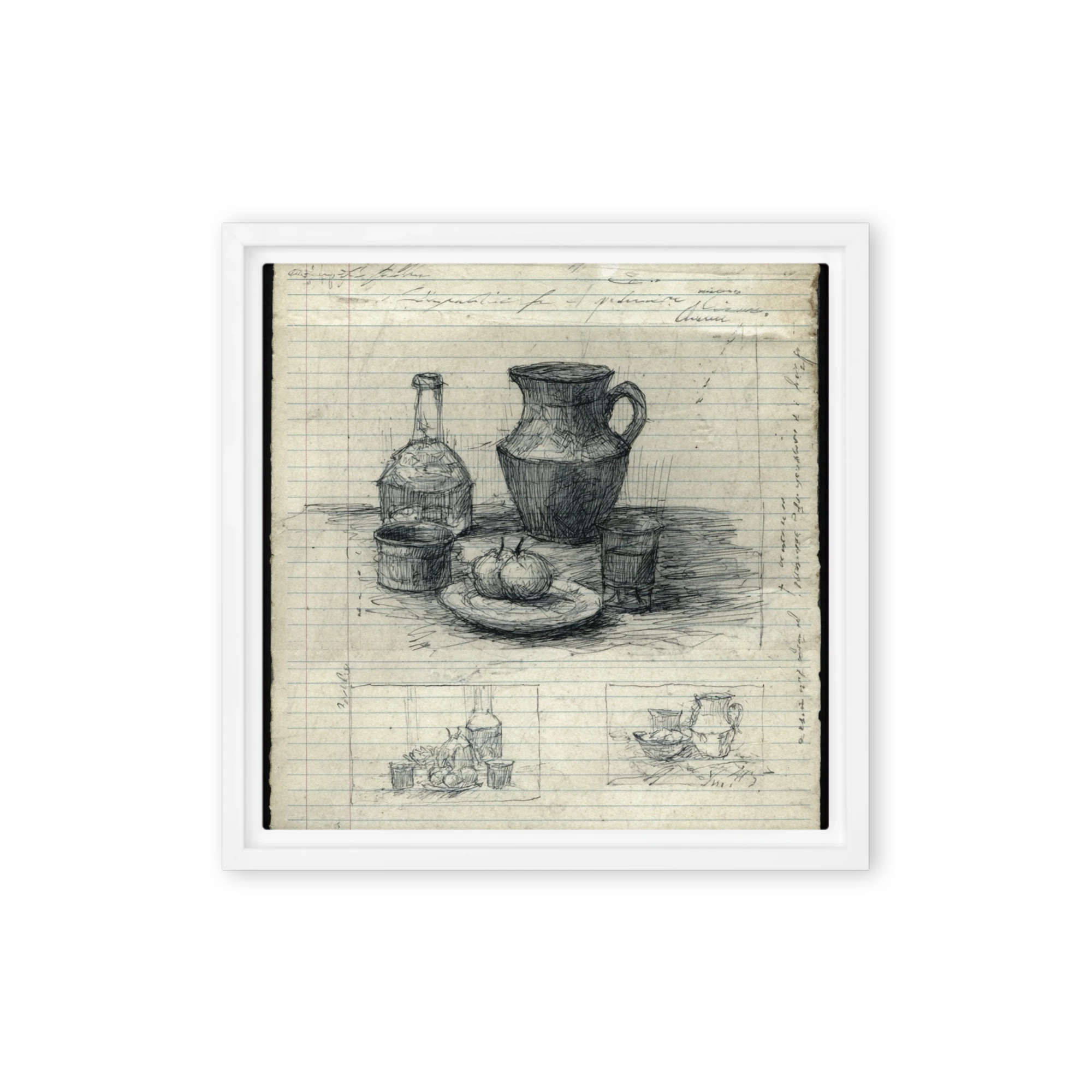 Still Life with Pitcher Study