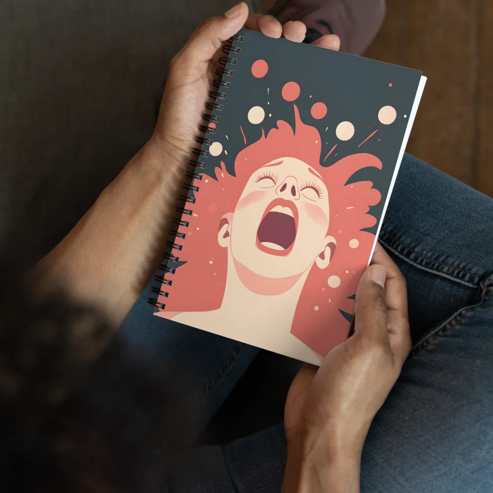 Ecstatic Scream 
 Spiral Notebook | 140 pages