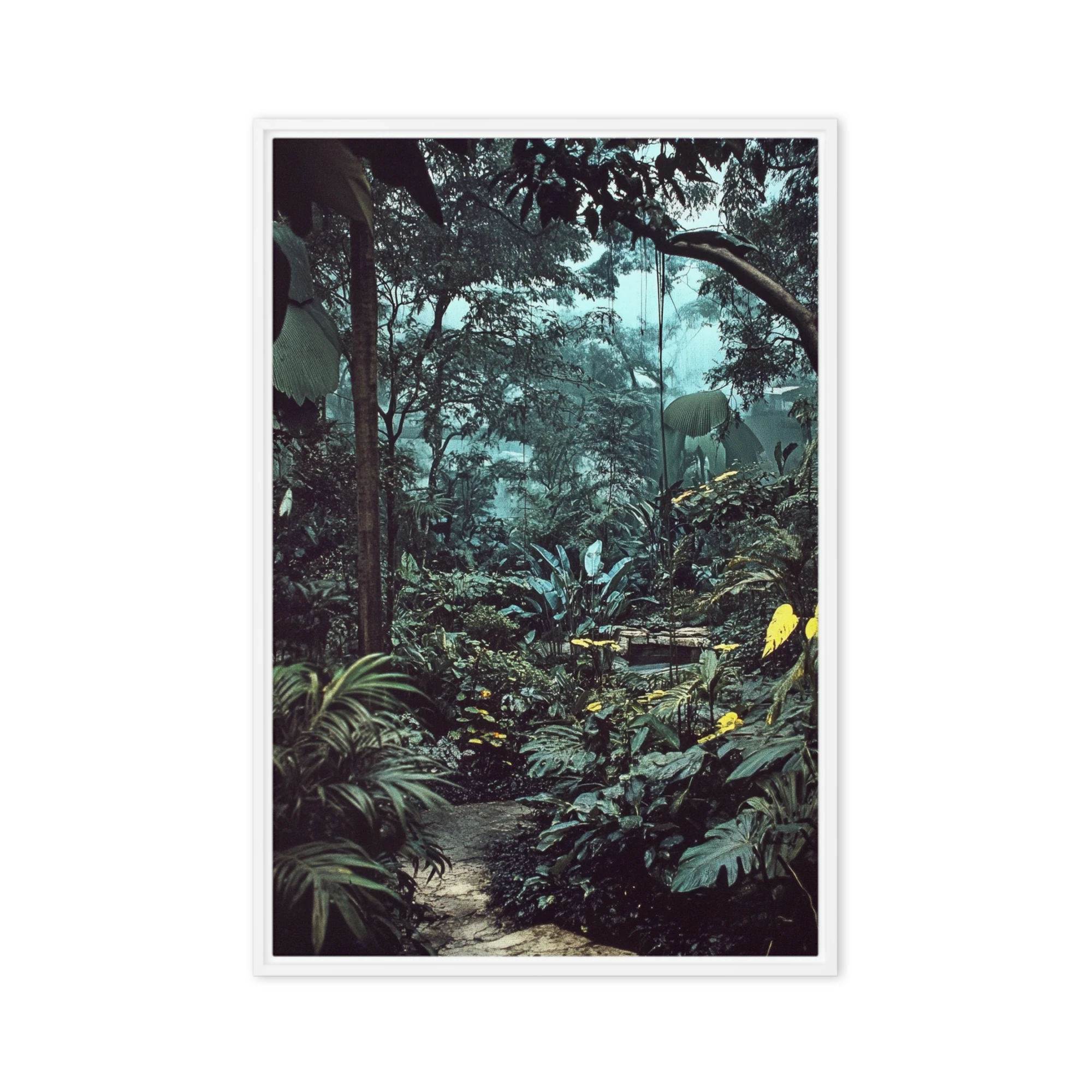 Misty Jungle Path | Art Print