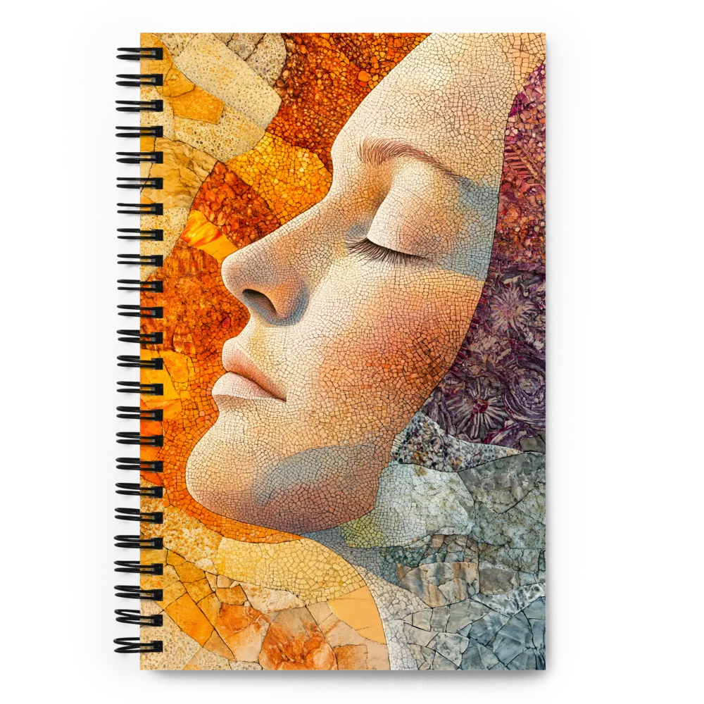 Serene Mosaic Profile 
 Spiral Notebook | 140 pages