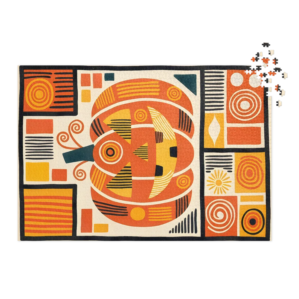Geometric Jack-O'-Lantern