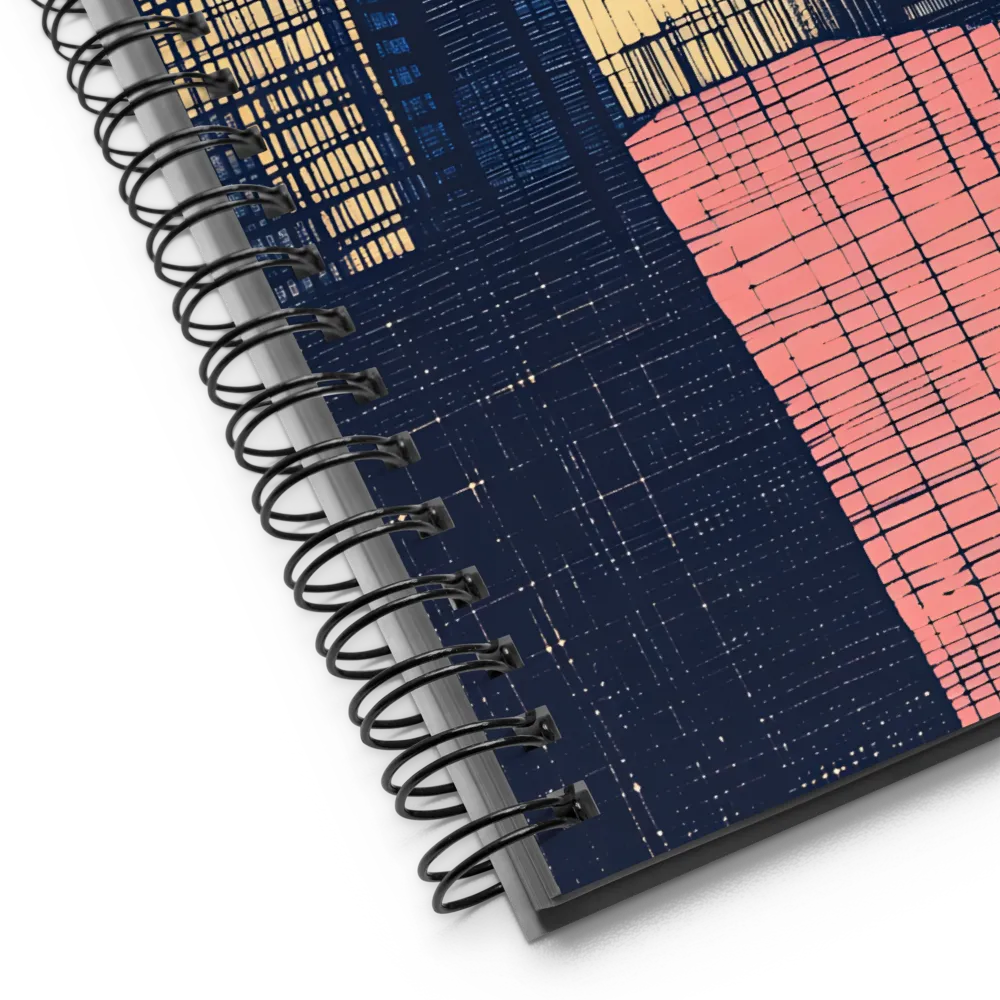 Urban Echoes: A Minimalist Cityscape