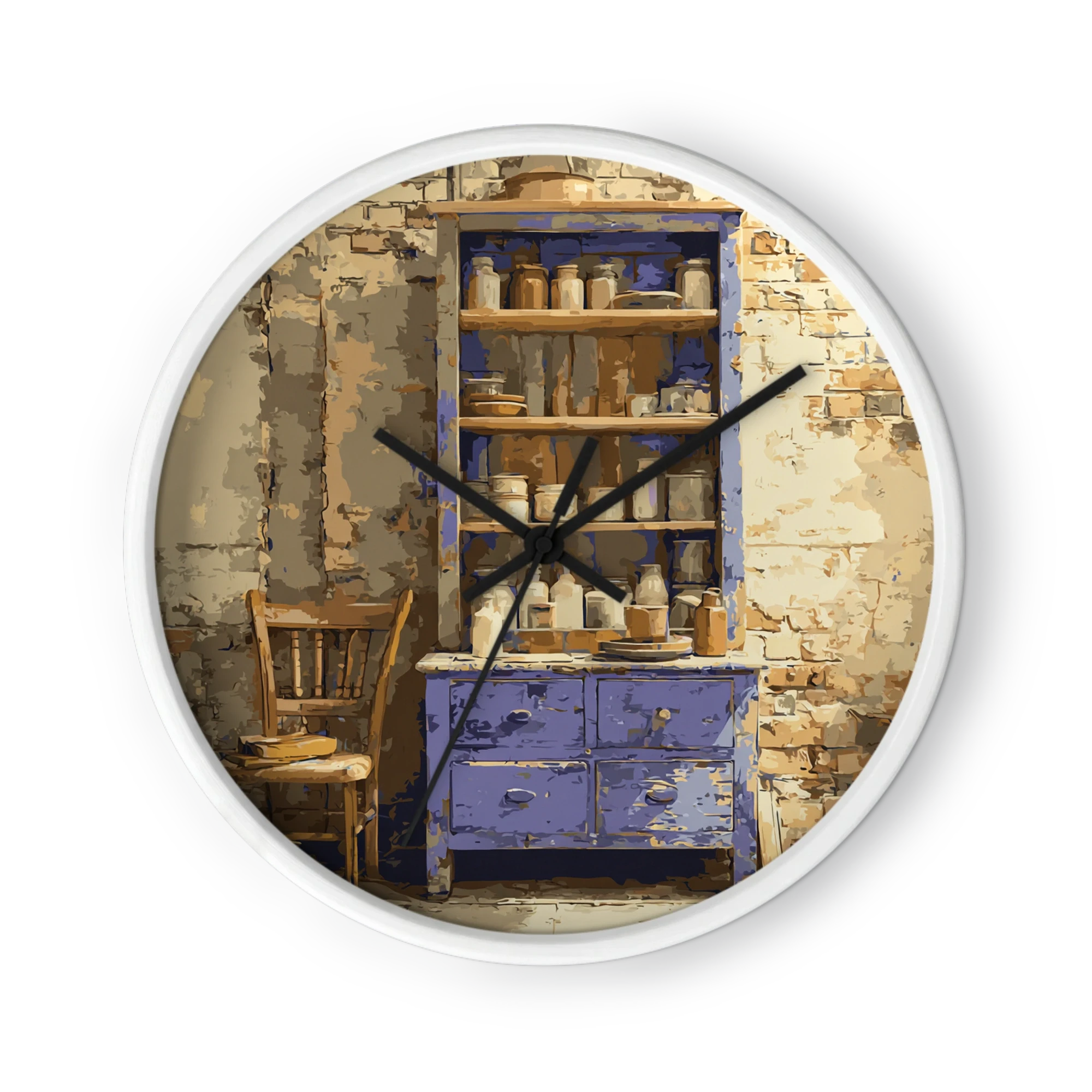 Rustic Blue Cabinet
