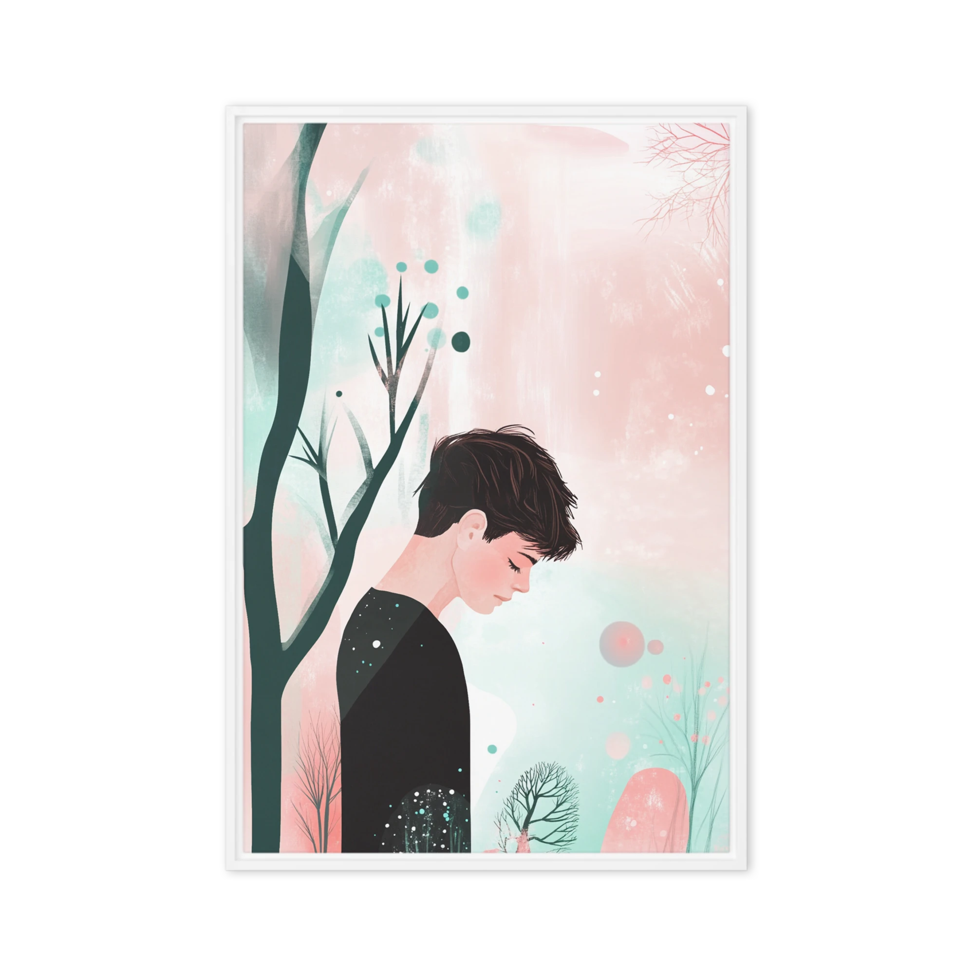 Abstract Boy Portrait
