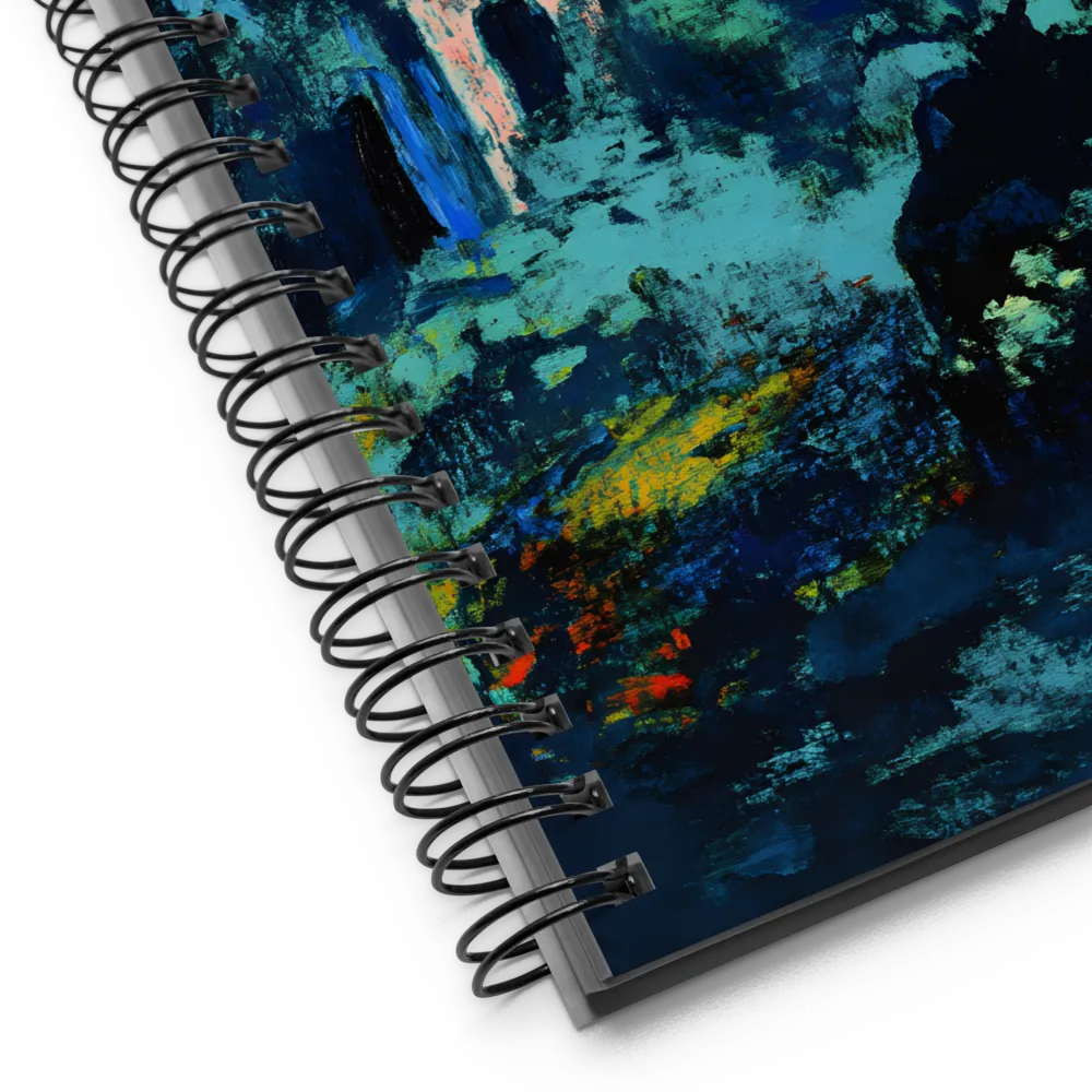 Nocturne Ruins 
 Spiral Notebook | 140 pages