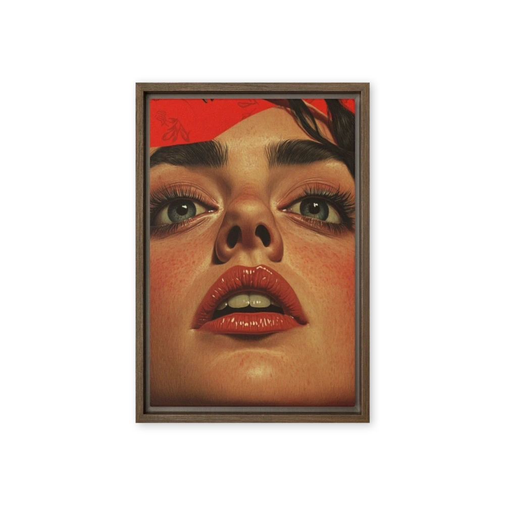 Hyperrealistic Female Portrait