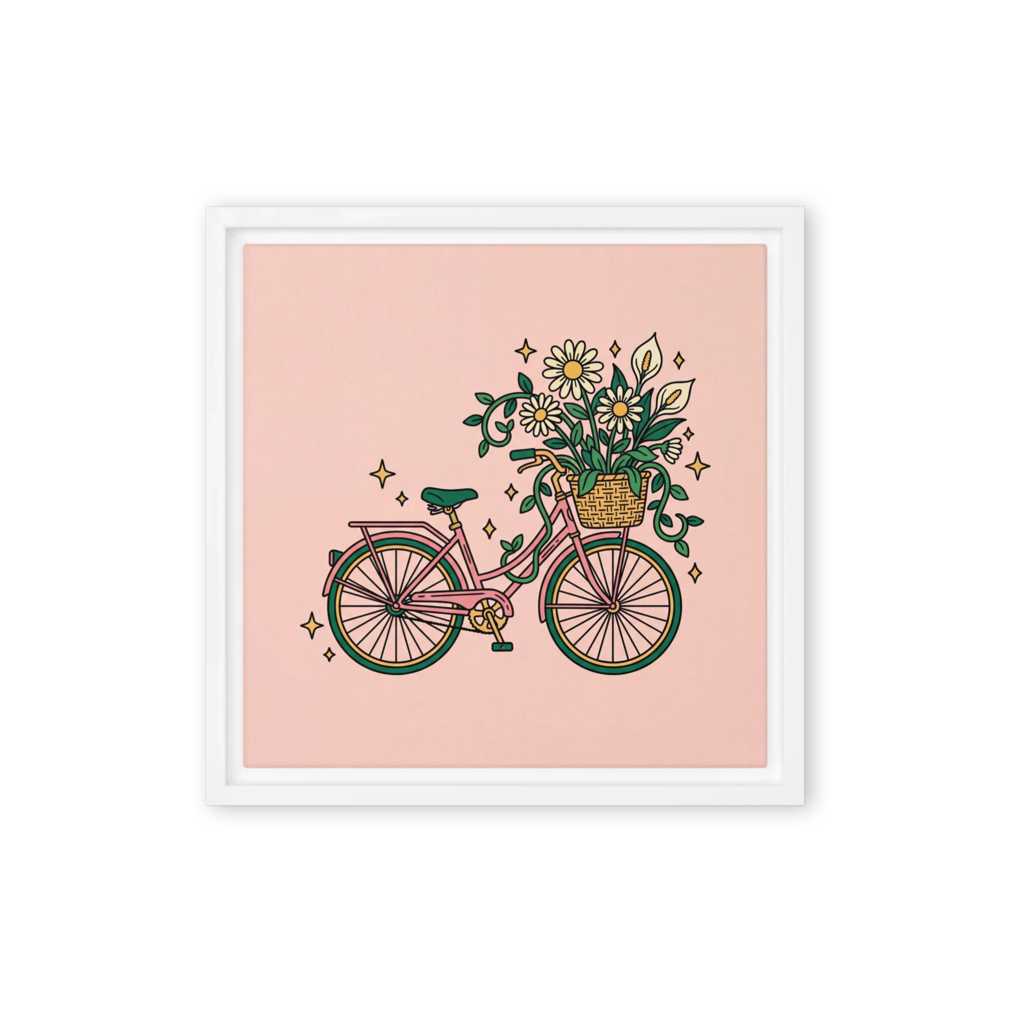 Floral Vintage Bicycle