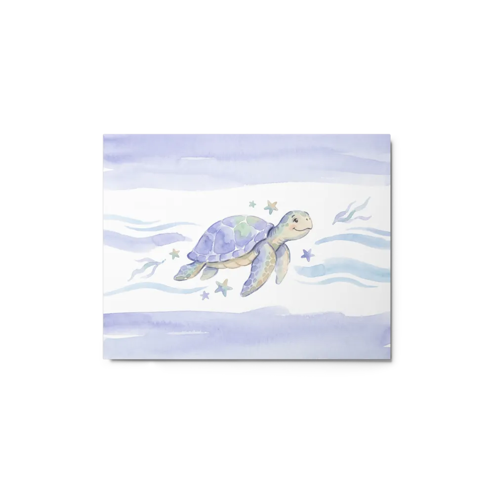 Gentle Ocean Journey 
 Canvas | 9″x 12″