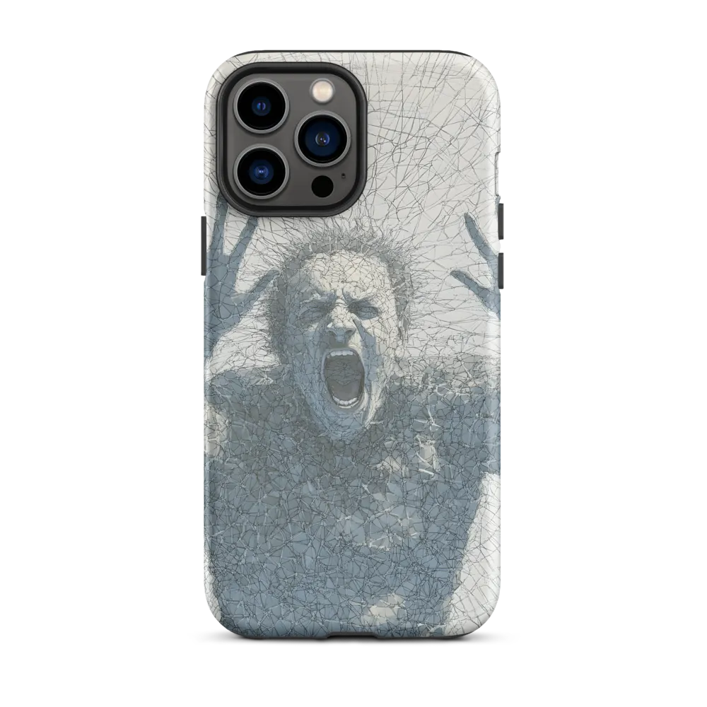 Surreal Digital Art of Anguish | Phone Case
