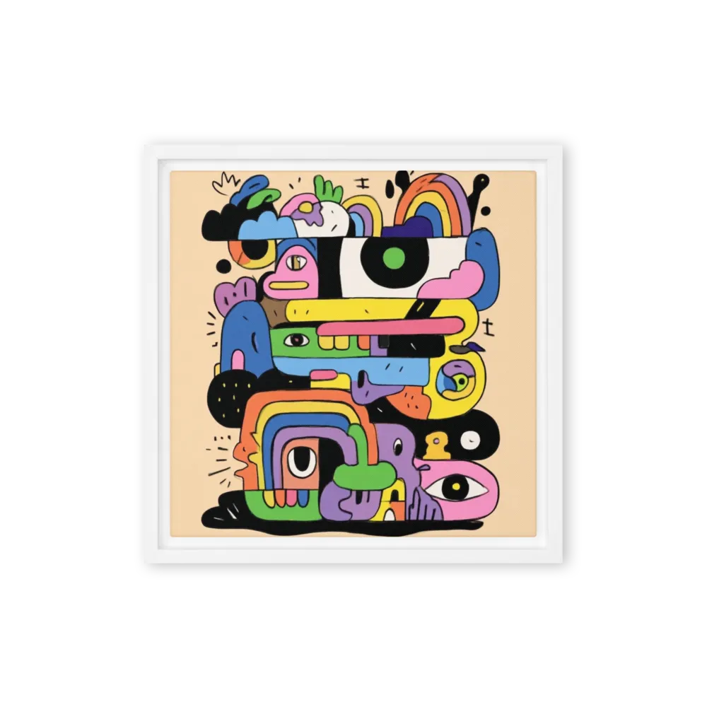Whimsical Minds 
 Canvas | 8″x 8″