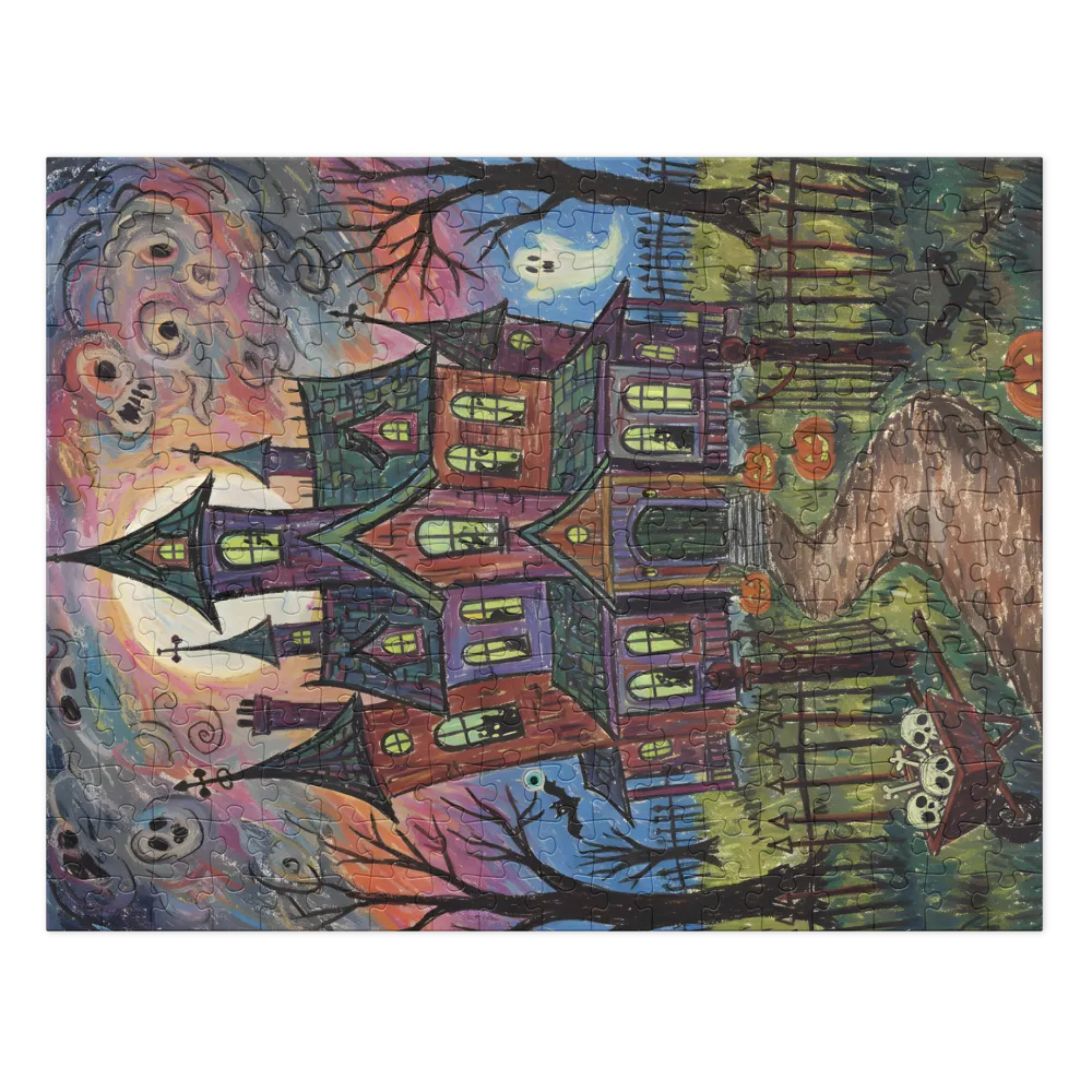 Moonlit Haunted House | Jigsaw Puzzles