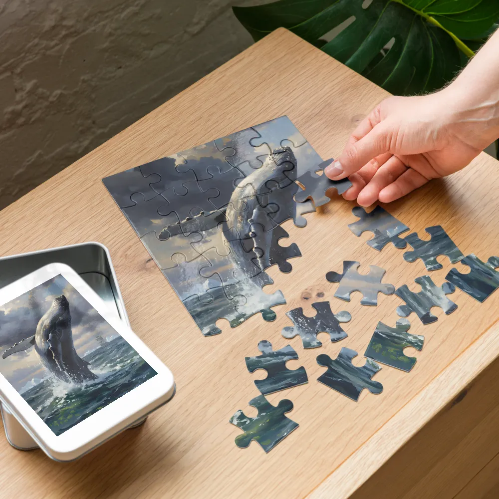 The Great Breach 
 Jigsaw Puzzle in Tin Box