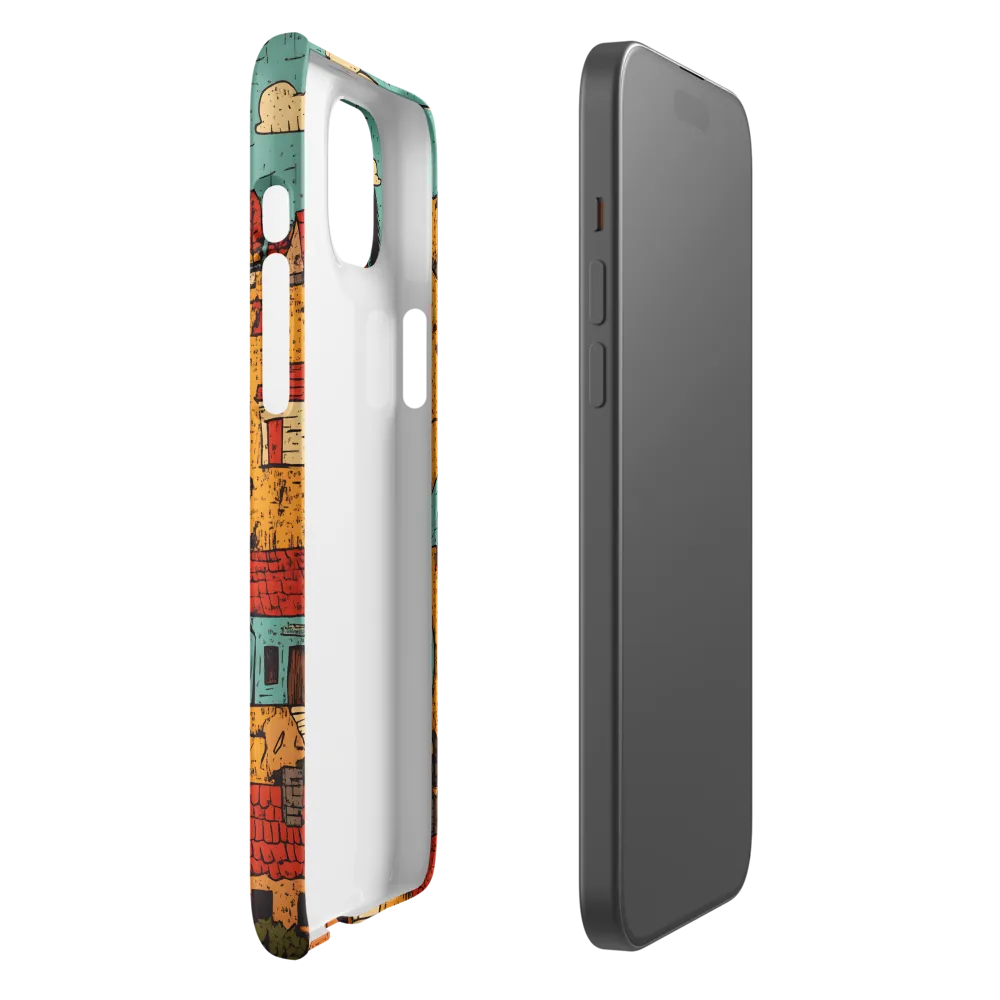 Whimsical Village Landscape | Phone Case