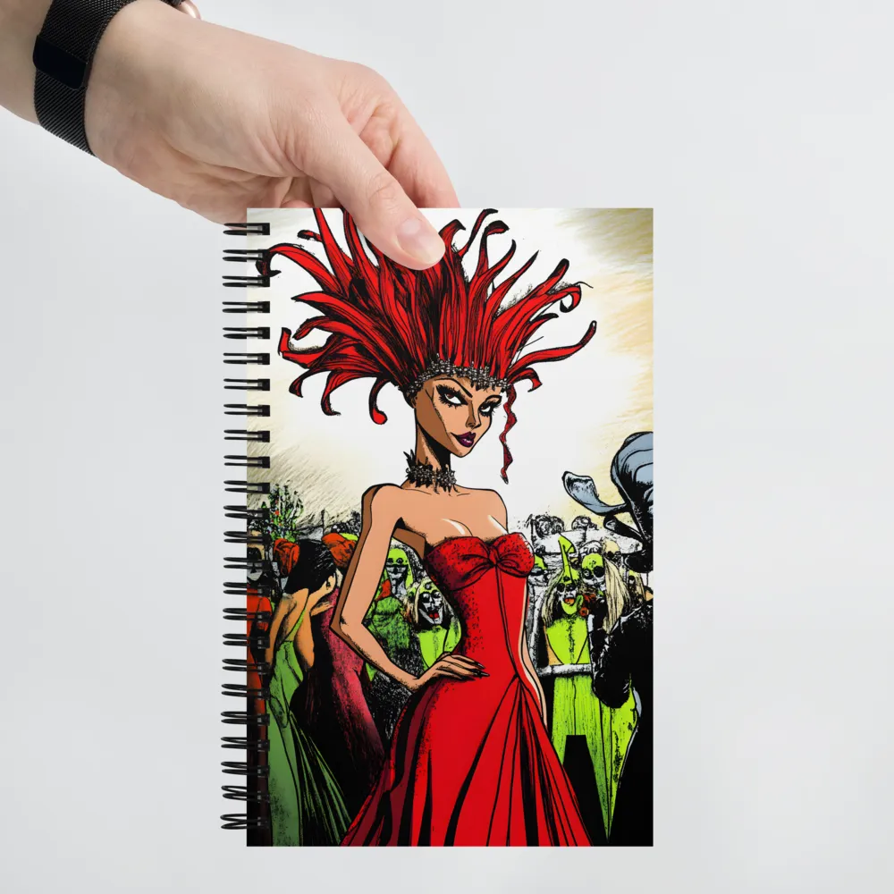Carnival Queen's Command 
 Spiral Notebook | 140 pages