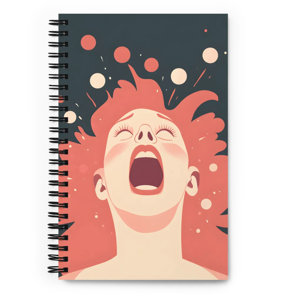 Ecstatic Scream 
 Spiral Notebook | 140 pages