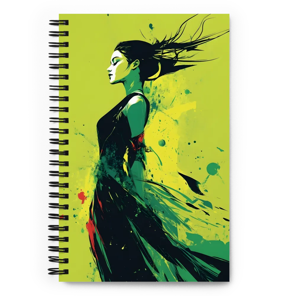 Emergence in Green 
 Spiral Notebook | 140 pages