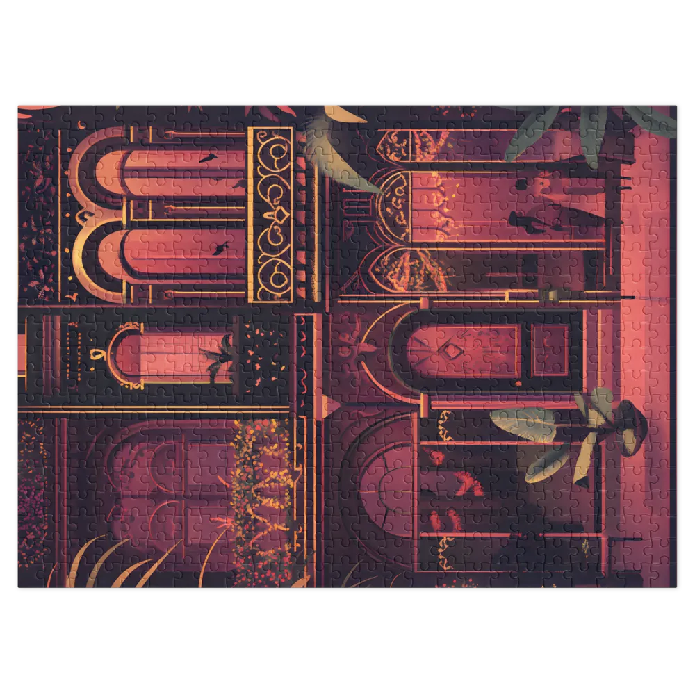 Nocturnal Glow 
 Jigsaw Puzzle in Tin Box