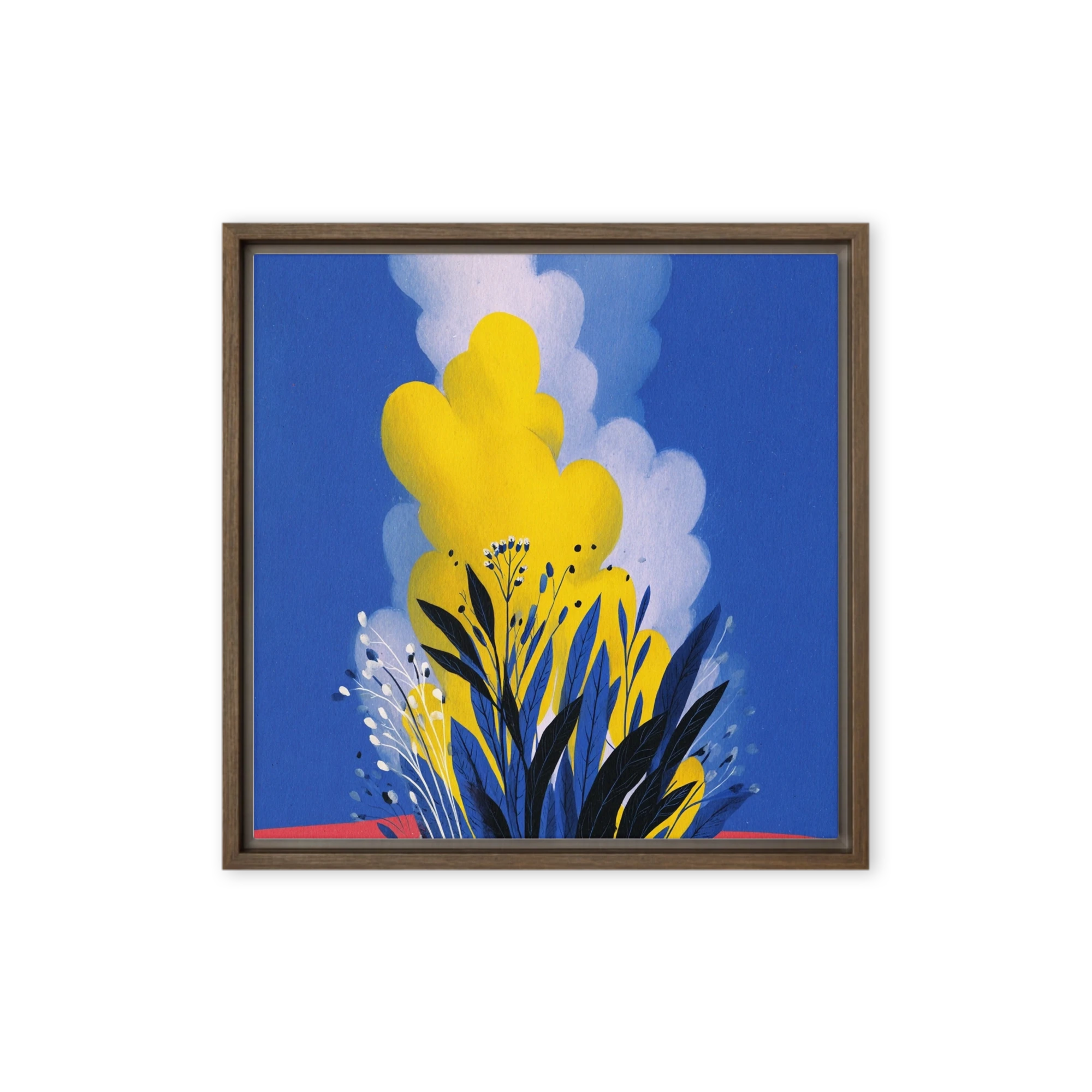 Golden Bloom Sky