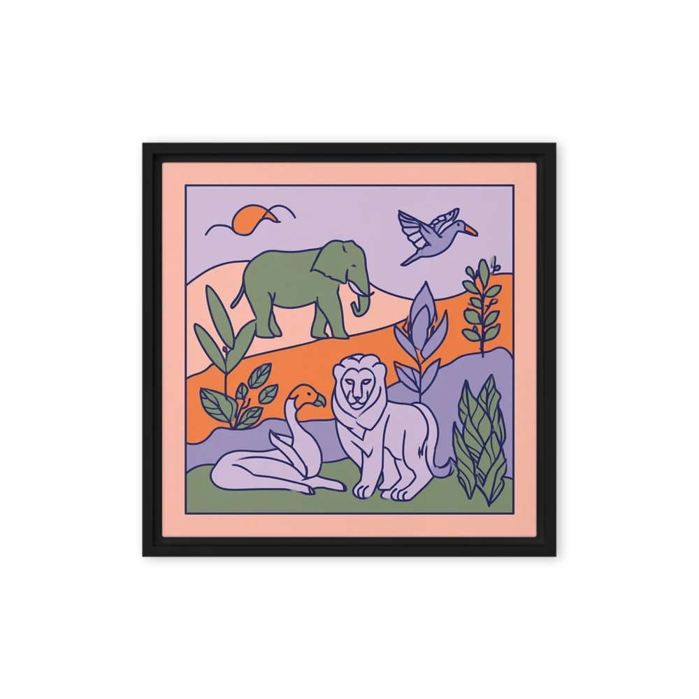 Safari Harmony | Art Print